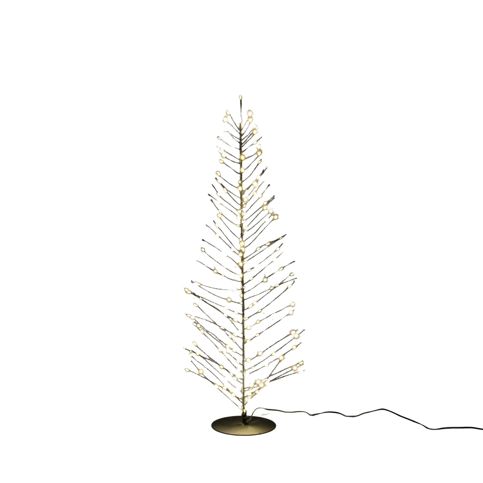 Metallbaum mit LED